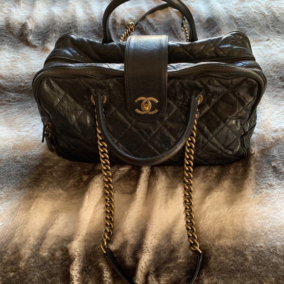 CHANEL Handbags - Large Zip Shopping 🛍 Chanel Bag